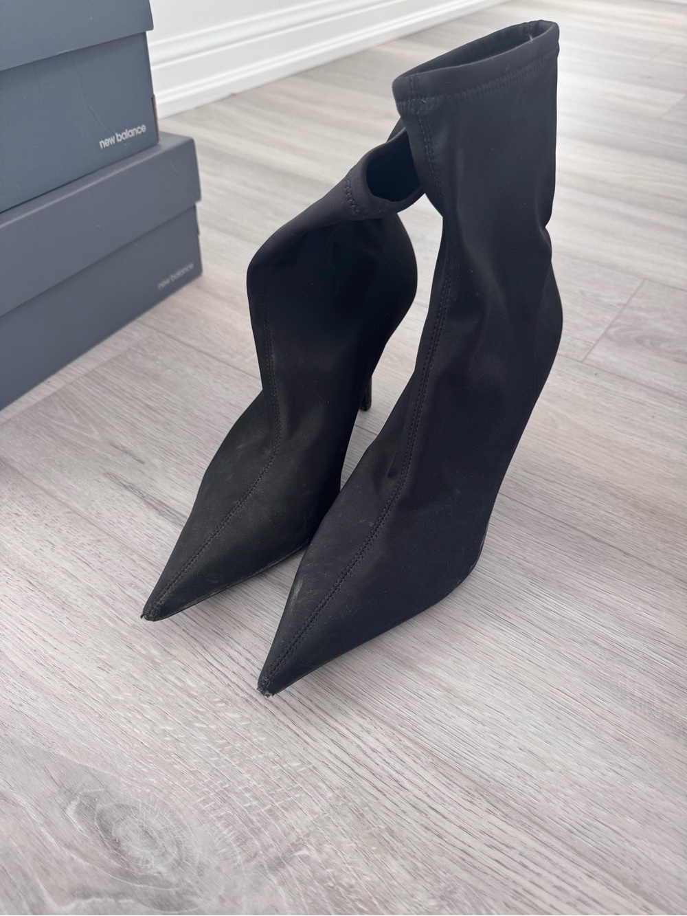 H&M SOCK BOOTIES SIZE 9.5W